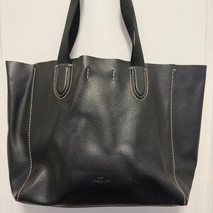 Black Coach tote bag